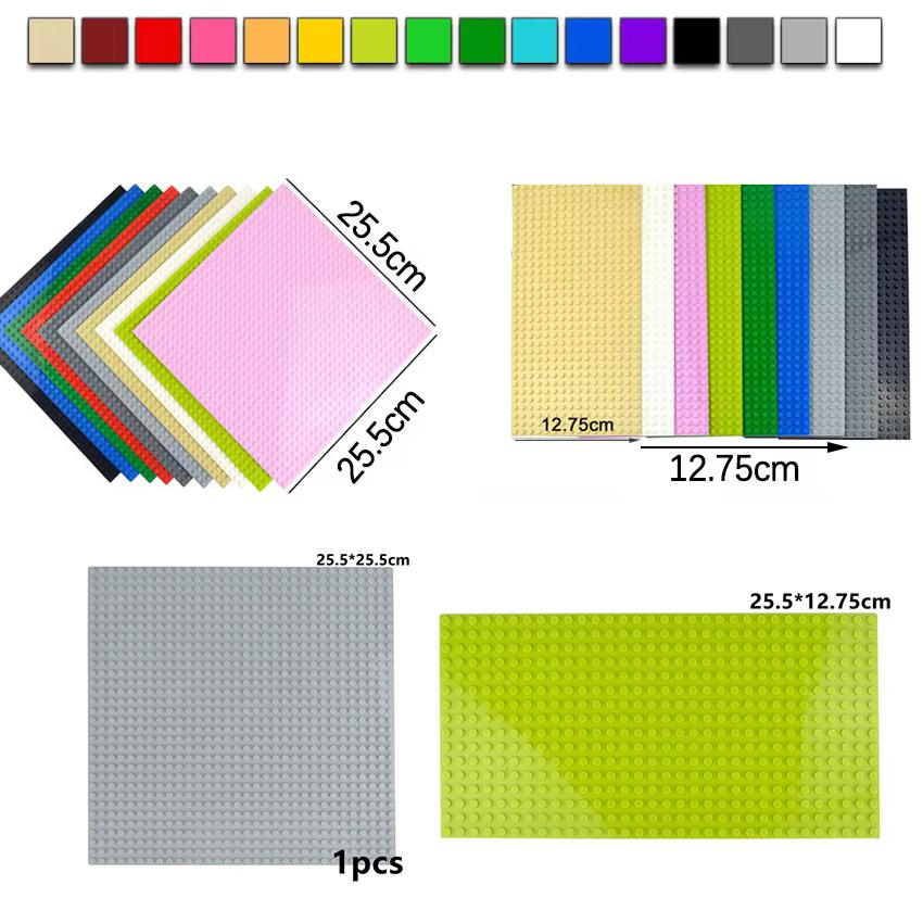 MOC BasePlate 32x32 Classic Building Blocks 32*16 Dots Base Board City Street Classic Assemble Bricks Compatible Brand Kid Toys