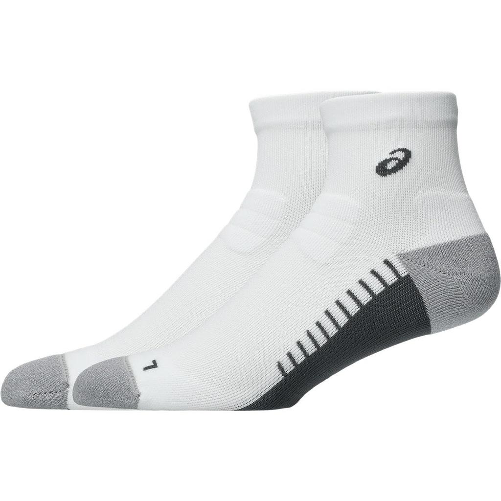 Accessory RUN SOCK QUARTER BRILLIANT WHITE S [ASICS]
