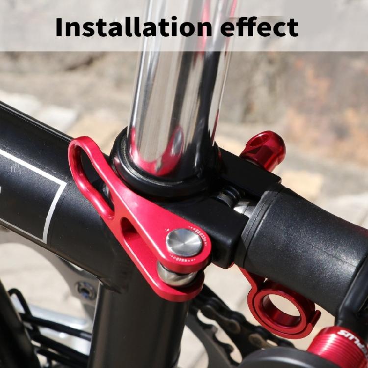 High Performances Folded Bicycles Seats Clamp Light weight Bike Seatpost Clamp for Daily Commuting Cycling