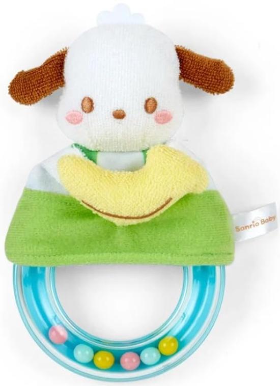 Naito Design Institute Sanrio Baby Rattle Pochacco