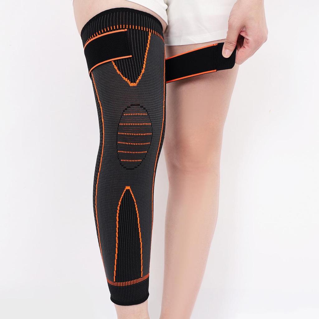 All-Season Wormwood Heating Kneepad with Extended Strap for Joint Warmth and Cold Protection
