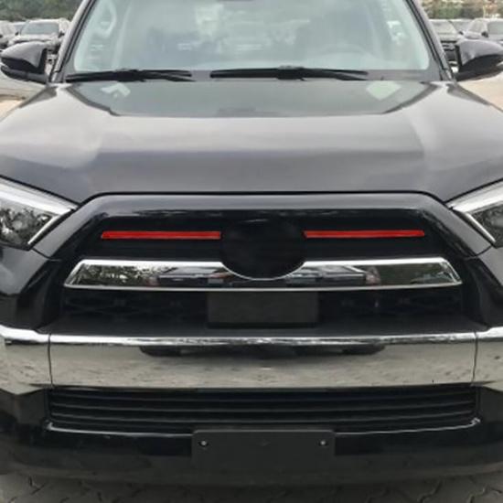 Exterior Front Center Grille Grill ert Cover Trim Strips Bezels For 4Runner