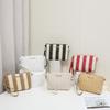 Single Shoulder Crossbody Bag, Women's Woven Grass Bag, Hand-held Bag, New Striped Fashionable Summer Bag