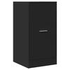 Pharmacy Cabinet Black 40 X 41 X 77.5 Cm Particleboard