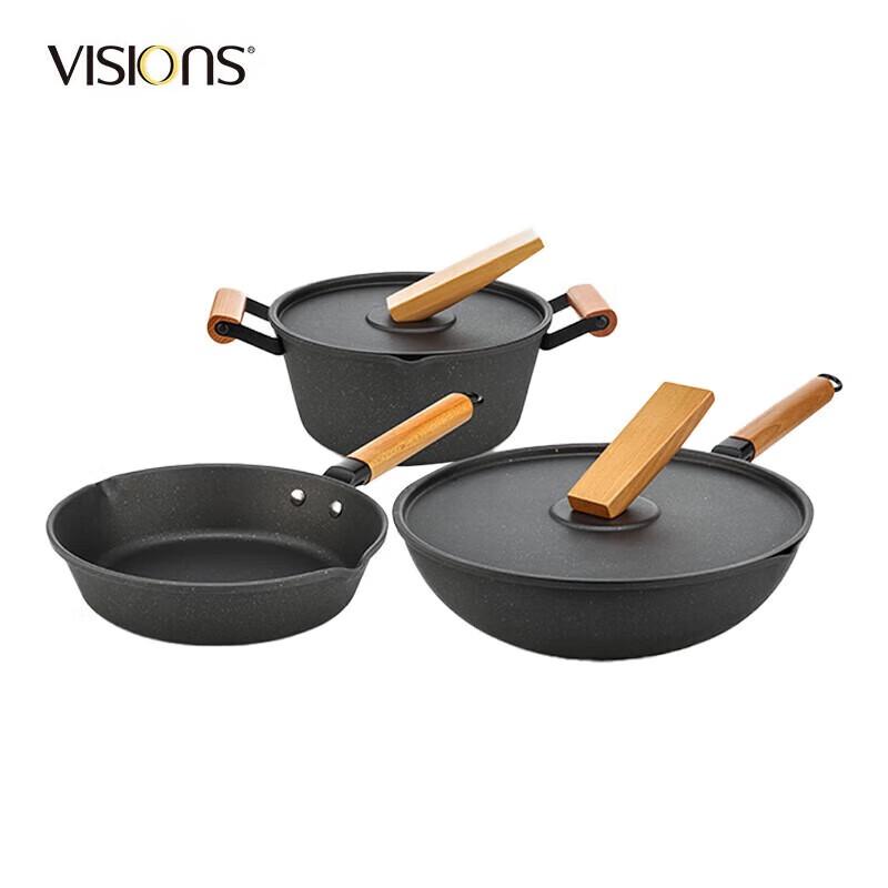 Corning VISIONS Iron Non-Stick 5-Piece Cookware Set