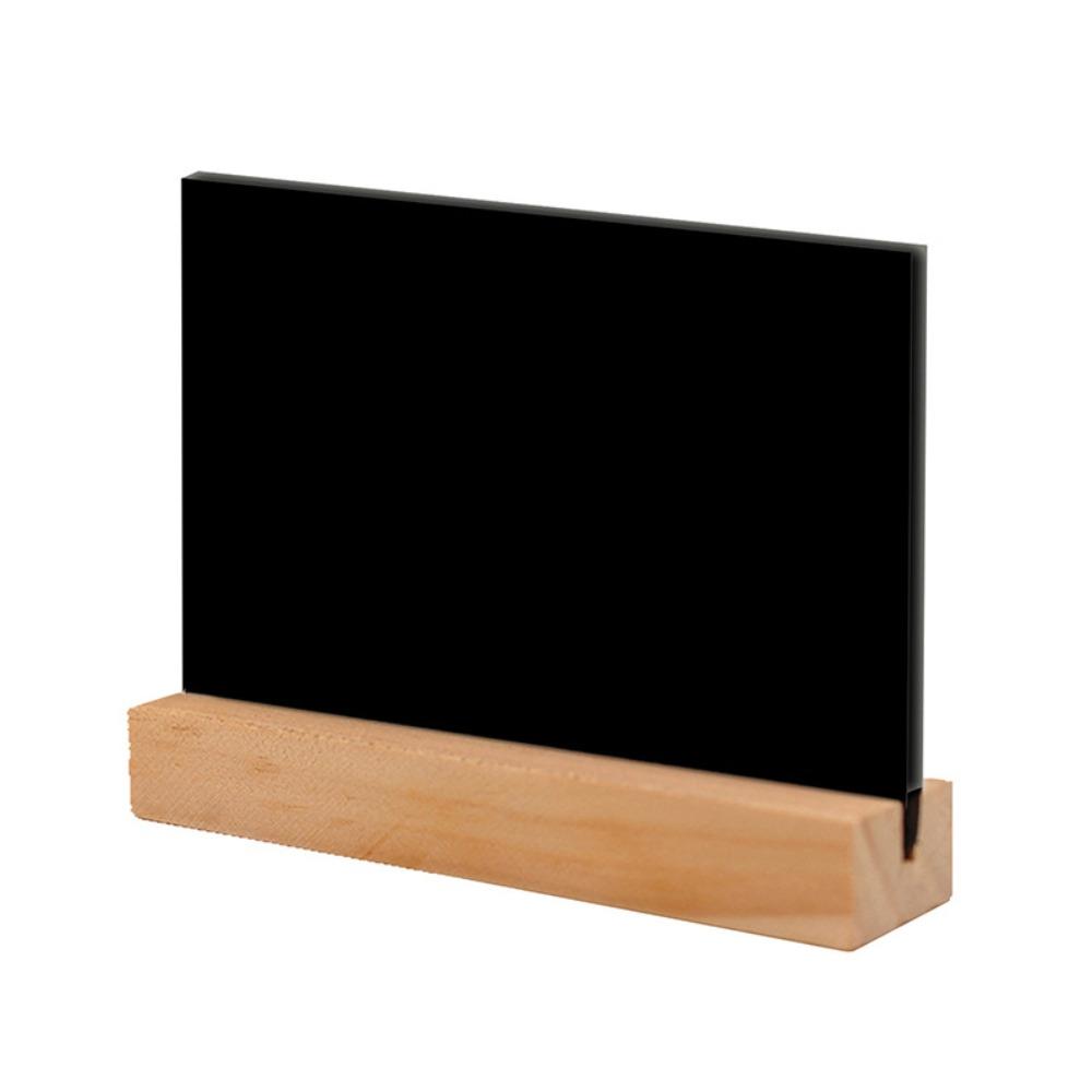 10Pcs/Set DIY Mini Double-Sided Blackboards Reusable Erasable Writing Plate  Coffee House