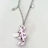 Sweater Chain Musical Note Necklace Millennium Style Angel Pendant Necklace  Daily Wear