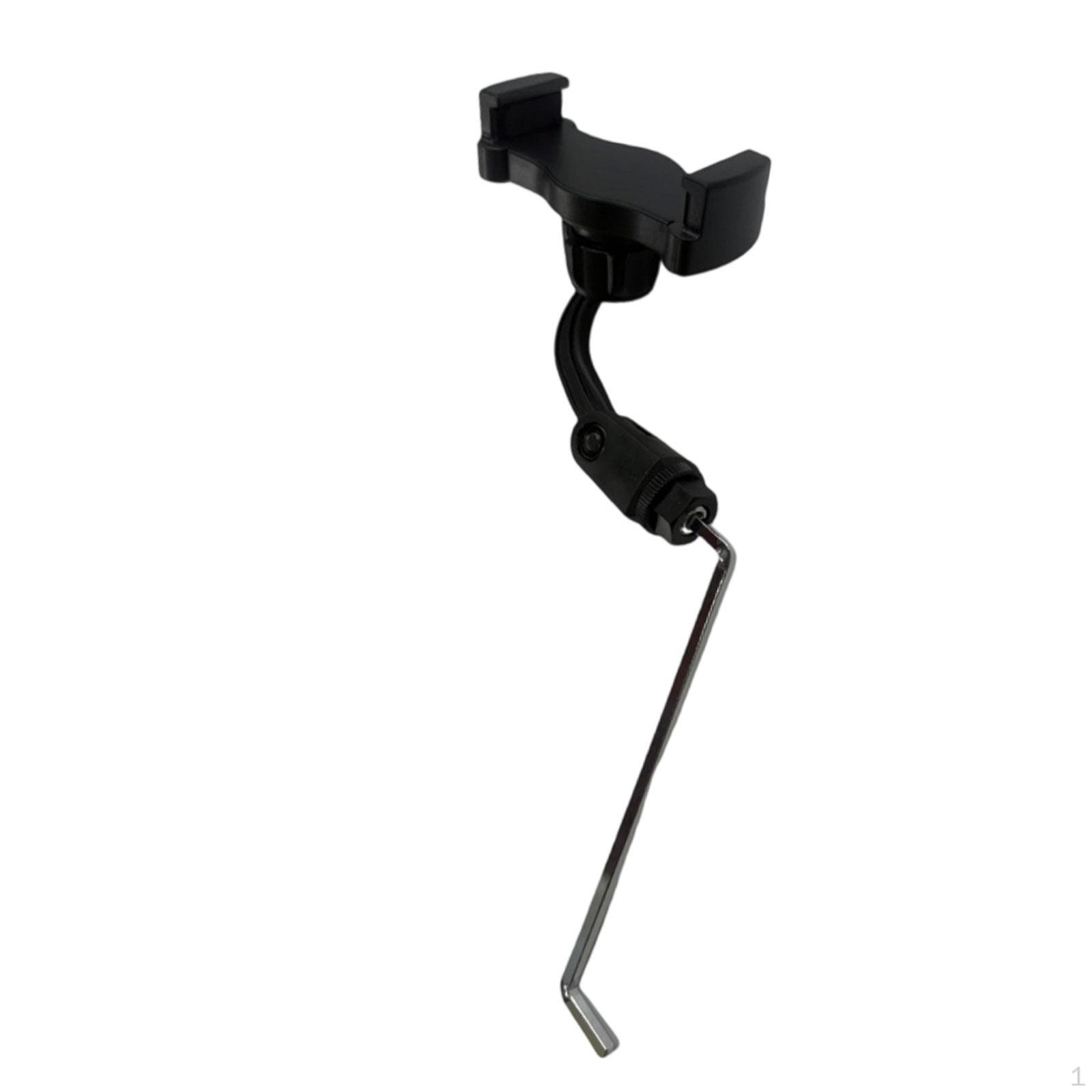 

Стойка для саксофона Держатель для нот Зажим для саксофона Держатель для телефона Аксессуар для инструмента Универсальный Портативный 27cm Length