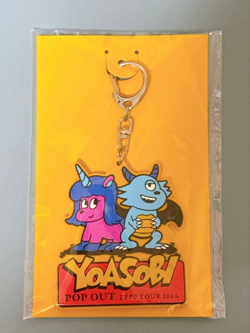 

[USED] YOASOBI POP OUT ZEPP TOUR 2024 Keychain