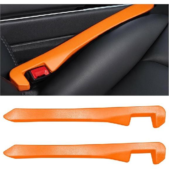 2PCS Car Seat Gap Packing,Leather Seat Gap Plug Fills the Gap between Seat and Console,Universal Seat Gap Blocker to Prevent Falling,Vehicle Interior
