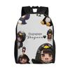 Book Pack Back To School Season Gugu Gaga Penguin Anime Girls  Fashionable Backpack