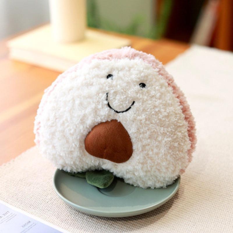 Plush fruit doll grab machine doll throw pillow toy durian cute pineapple doll simulation watermelon wedding sprinkle