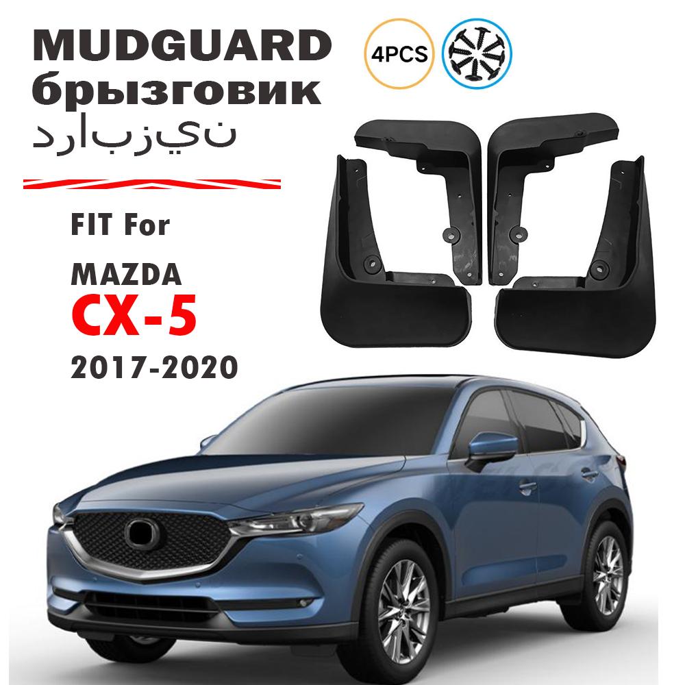 For MAZDA CX-5 CX5 Mudguard Fender Mud Flaps Guards Splash Mudflaps Car Accessories Front Rear 4pcs 2017 2018 CX-5 17-20