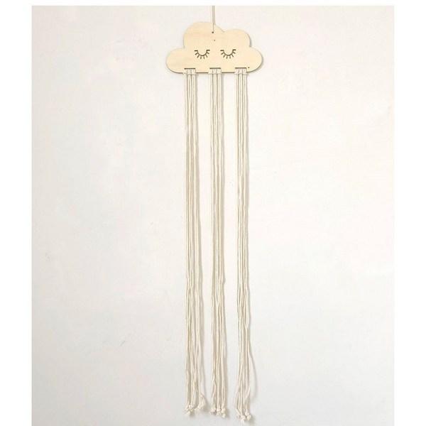 Silver Flower Band Hairpin Organizer Holder Storage