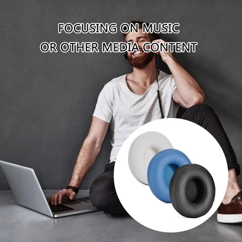 Enhances Comfort Ear Cushions for On Ear Headsets,Earpads Durability High Density Padding, Superior Sound Isolation