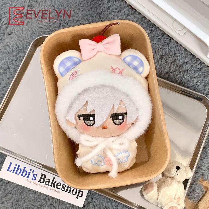 Evelyn 10CM Cotton Doll Clothes Accessories Plush Stuffed Toy Lovely Cap Hat Clothes Outfit Love and Deepspace Birthday Gift