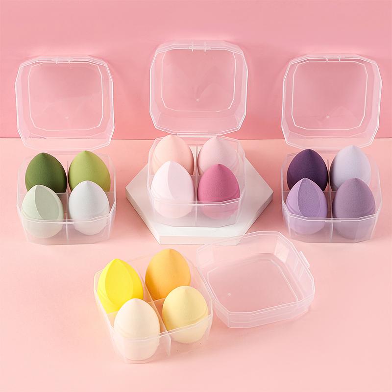Non-Latex Powder Puff Water Drop Gourd Oblique Cut Powder Puff Face Wash Cotton Pad Makeup Egg Makeup Egg