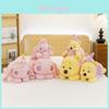 Pooh Bear Stitch Soft Plush Cushion With Elastic Velvet Material For Home Decor