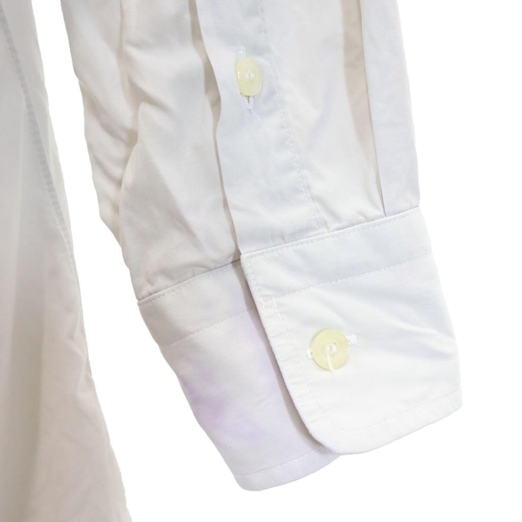 Celine Langarm Baumwollhemd Weiß Kleber Herren Gebraucht