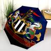 Heritage Honor: Emblem Tradition Folding umbrella Suitable for all seasons 8 paraphenoid bones Sun umbrella travel Gift