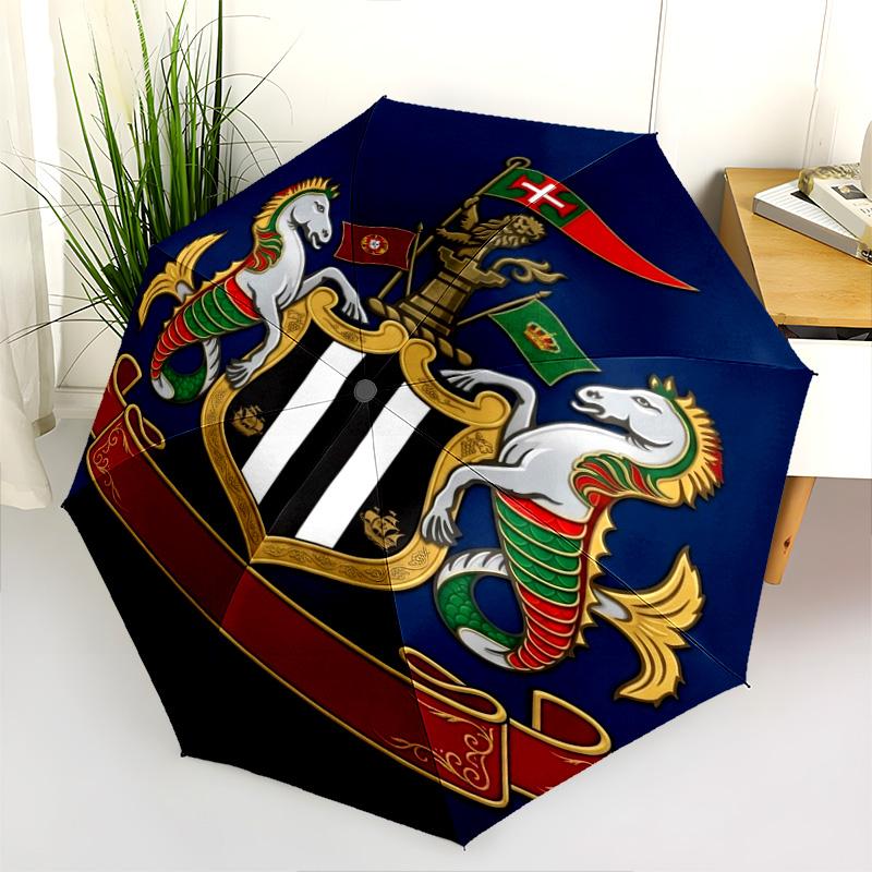 Heritage Honor: Emblem Tradition Folding umbrella Suitable for all seasons 8 paraphenoid bones Sun umbrella travel Gift