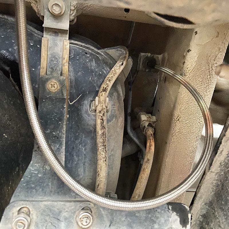 Car Extend Brake Hose For 2019-2025 Suzuki Jimny Jb74W JB64 Lengthened Brake Steel Hose 2-3 Inches Offroad Suspension Lift Kit