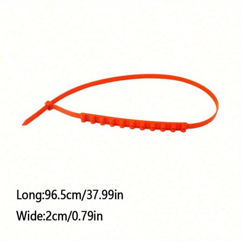 10pcs/Set Car Snow Anti-Skid Chains, Universal For Sedan, Hatchback, SUV, Van, Pickup, Snow Traction Straps