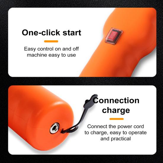 Electric Poultry Plucker Handheld Chicken Feather Plucker Compact Rechargeable Poultry Plucker with Automatic Short Hair Removal for Chicken