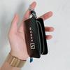 Carbon Fiber Car Key Chain Holder Case Cover Bag For Zeekr Krypton 001 009 Auto Accessories