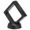 Black Coin Display Holder 50*50 Mm 2pcs Exhibiting Medals Stamps Medals New