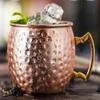 550ml Hammered Cocktail Glass Kitchen Dining Drinkware Mug Beer Cup Mule Mug Coffee Cup