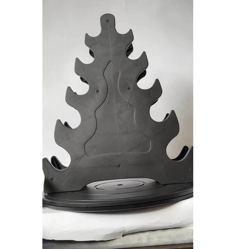 Plastic Home & Office 3-Pair Dumbbell Storage Rack