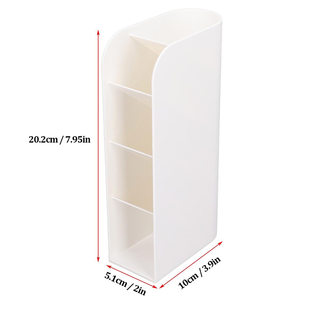  Pen Holder, Vertical Multifunctional ABS Desktop   for   Desk Dressing Table, with Grid Design for Stationery Storage 