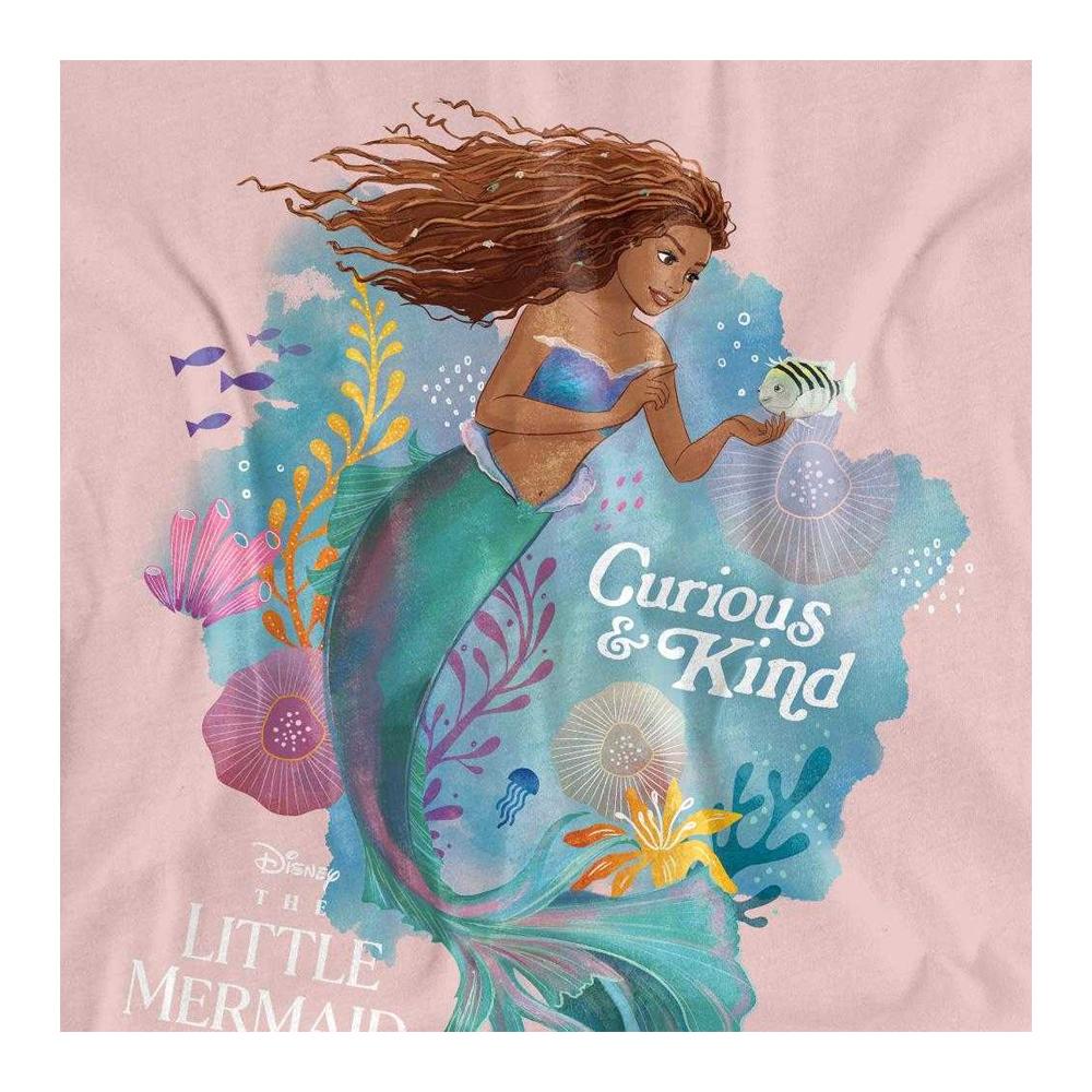 The Little Mermaid Womens/Ladies Curious And Kind Ariel T-Shirt