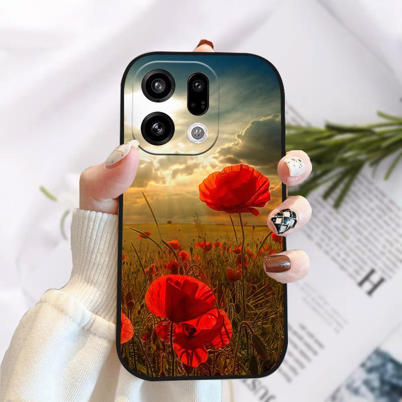 For OPPO Find X9 Pro Case Luxury Silicone Soft TPU Protect Cover For OPPO FindX9 X 9 X9Pro Shockproof Shell Bumper Phone Bags