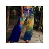 Elegant Cotton Linen Baggy Pants Fashion Women High Waist Drawstring Pocket Loose Wide Leg Pant Casual Streetwear New Trousers