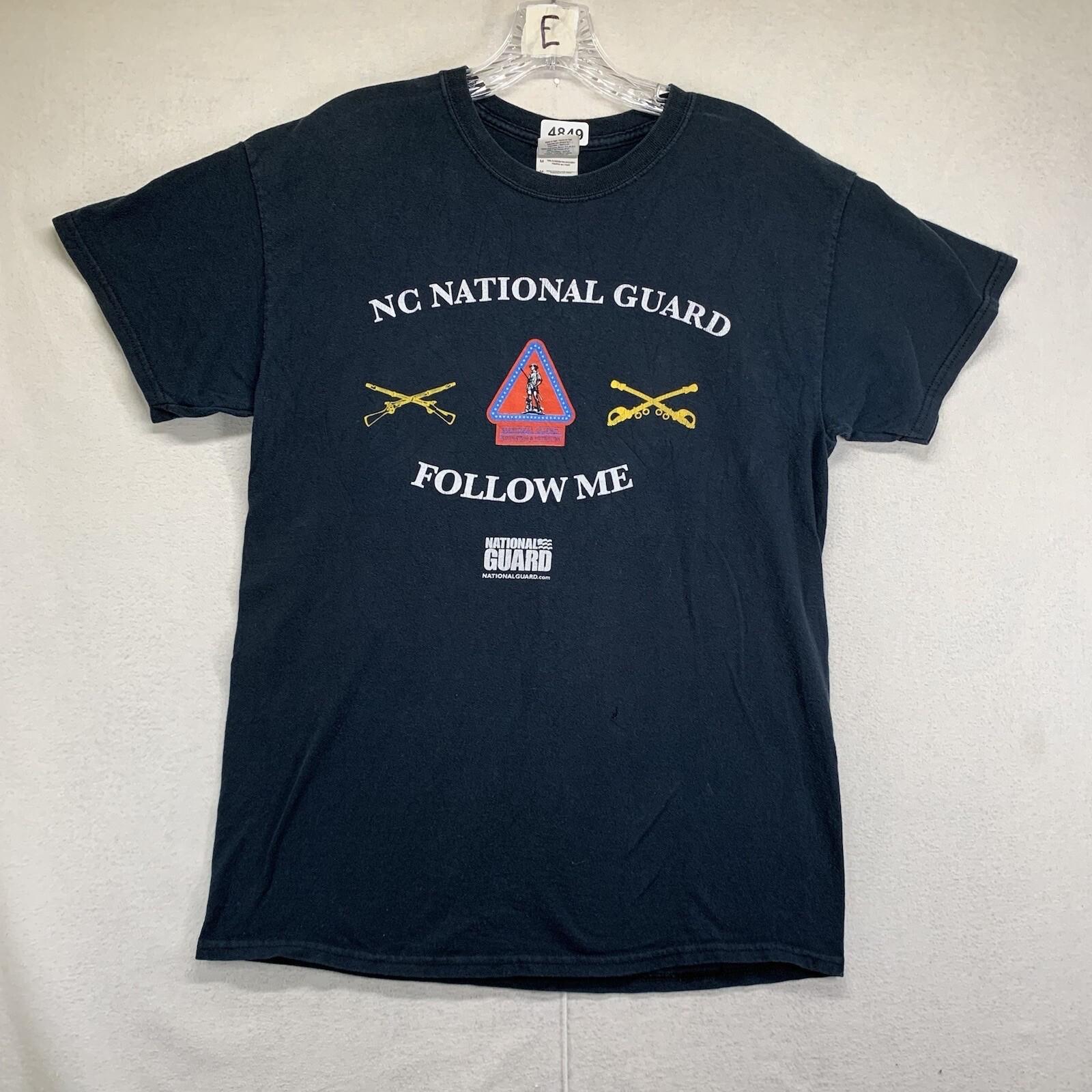 Vintage Army National Guard T Shirt North Carolina Alpha Dogs 3XL