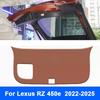For Lexus RZ 450e -2024 2025 Car Trunk Tailgate Protection Pad Trunk leather Anti-dirty Protective Pad Interior Accessories