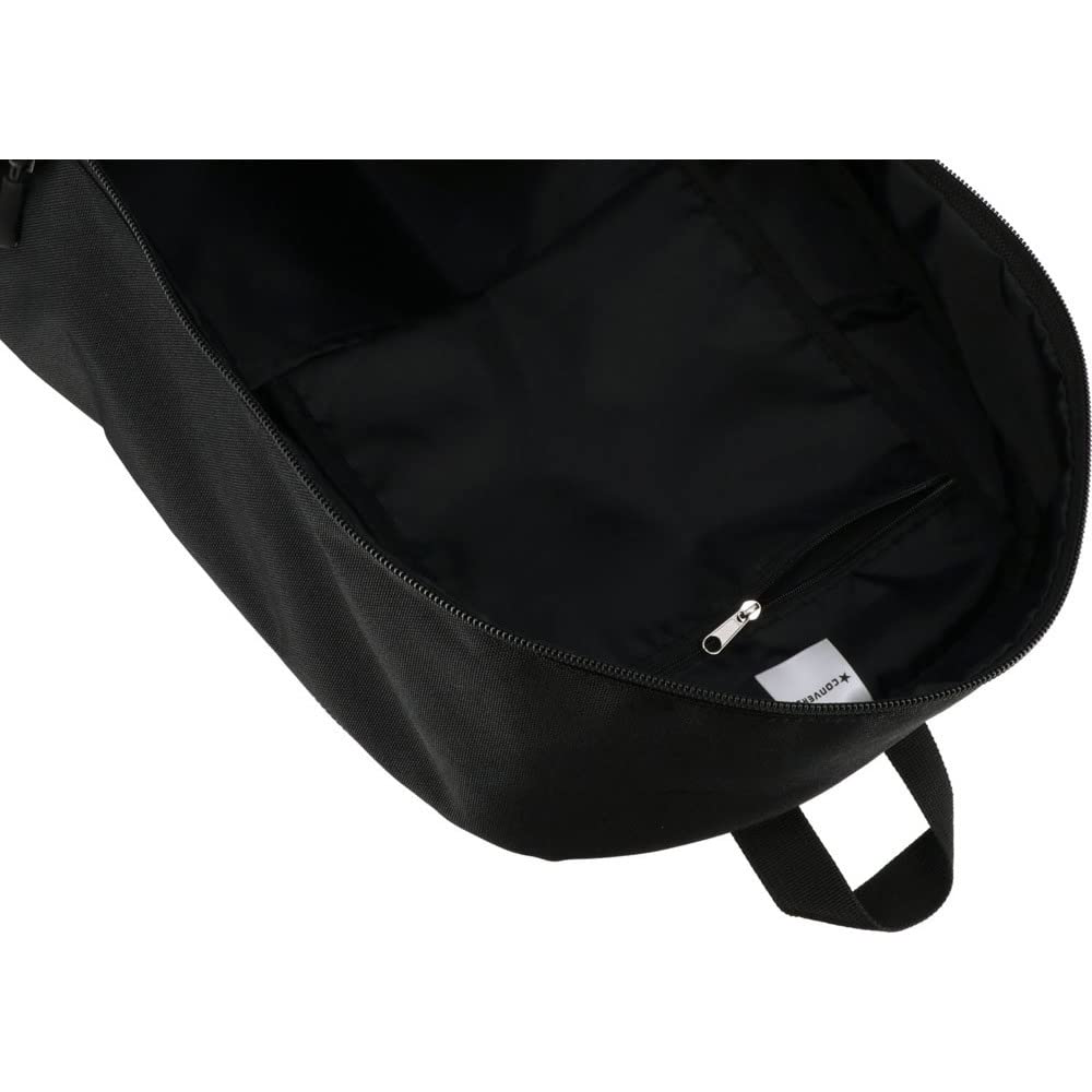 Converse Team Daypack with Reflective Backpack, Water-Repellent Features, Capacity 37L, Black, Approx.