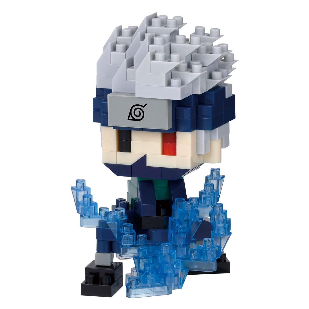 Kawada Nanoblock "NARUTO Shippuden" Kakashi Hatake NBCC_225, 3 x 10.5 x 18 cm, Ages 12 and Up, Interior Decoration, Hobby, NBCC_225