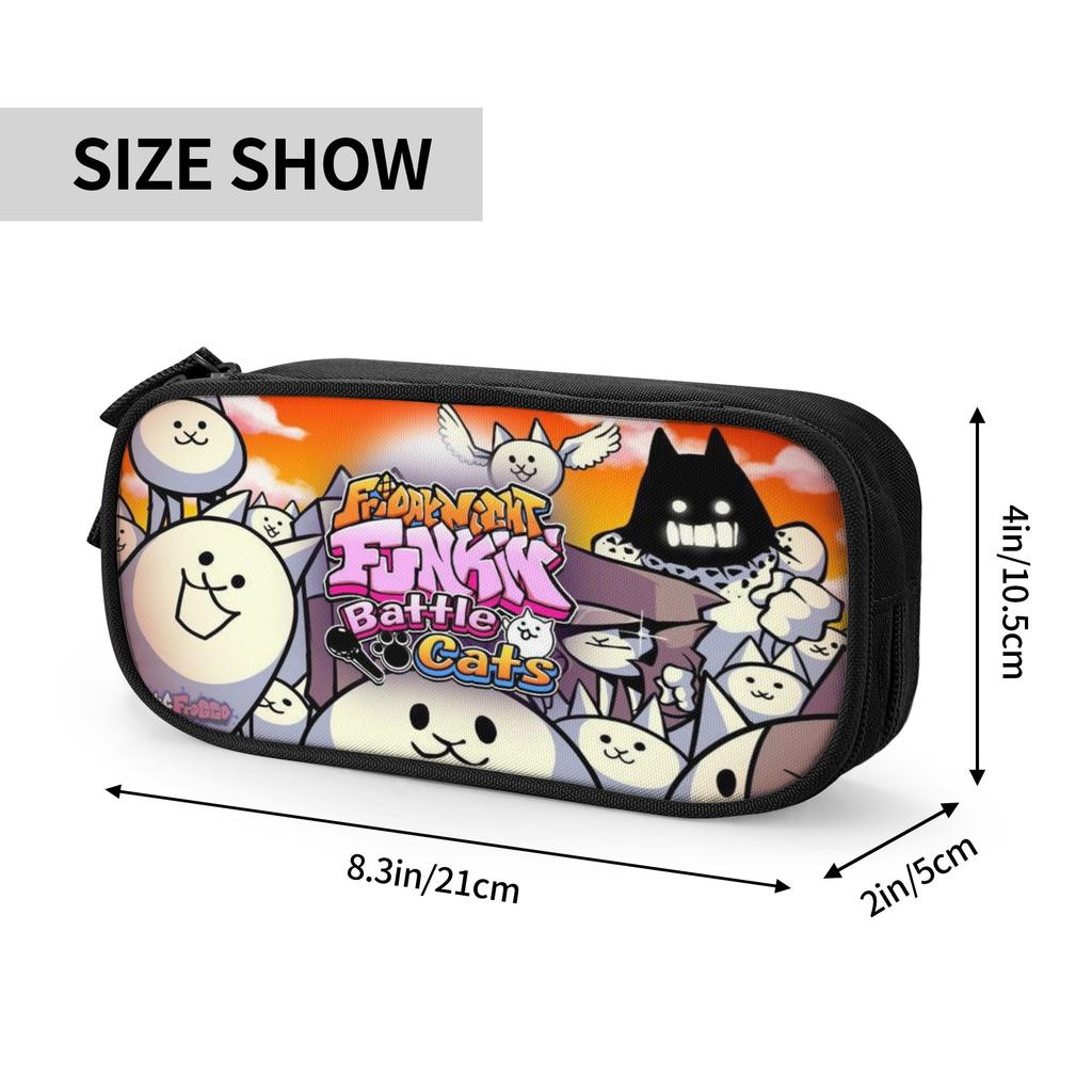 Battle Cats Rangers Pencil Cases Cute Pen Holder Bags Girls Boys Big Capacity Students School Gift Pencilcases