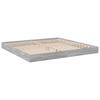 Bed Frame without Mattress Gray Sonoma 180 x 200 cm Engineered Wood