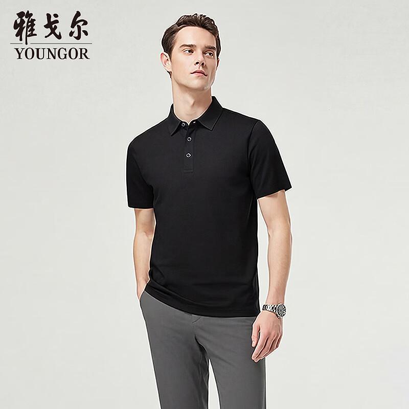YOUNGOR 2026 Men s Short Sleeve Polo Shirt 2XL