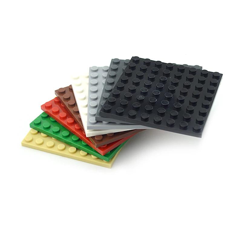 Thin Figures Blocks 10pcs Dimension 8x8 Dots DO IT YOURSELF Construction Bricks Works With featuring 41539 Assemblage Learning Creativity Playthings