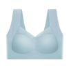 Seamless Beautiful Back Ice Silk Bra Gathered Anti-sagging Summer Thin Lightweight Breathable Sports Bra