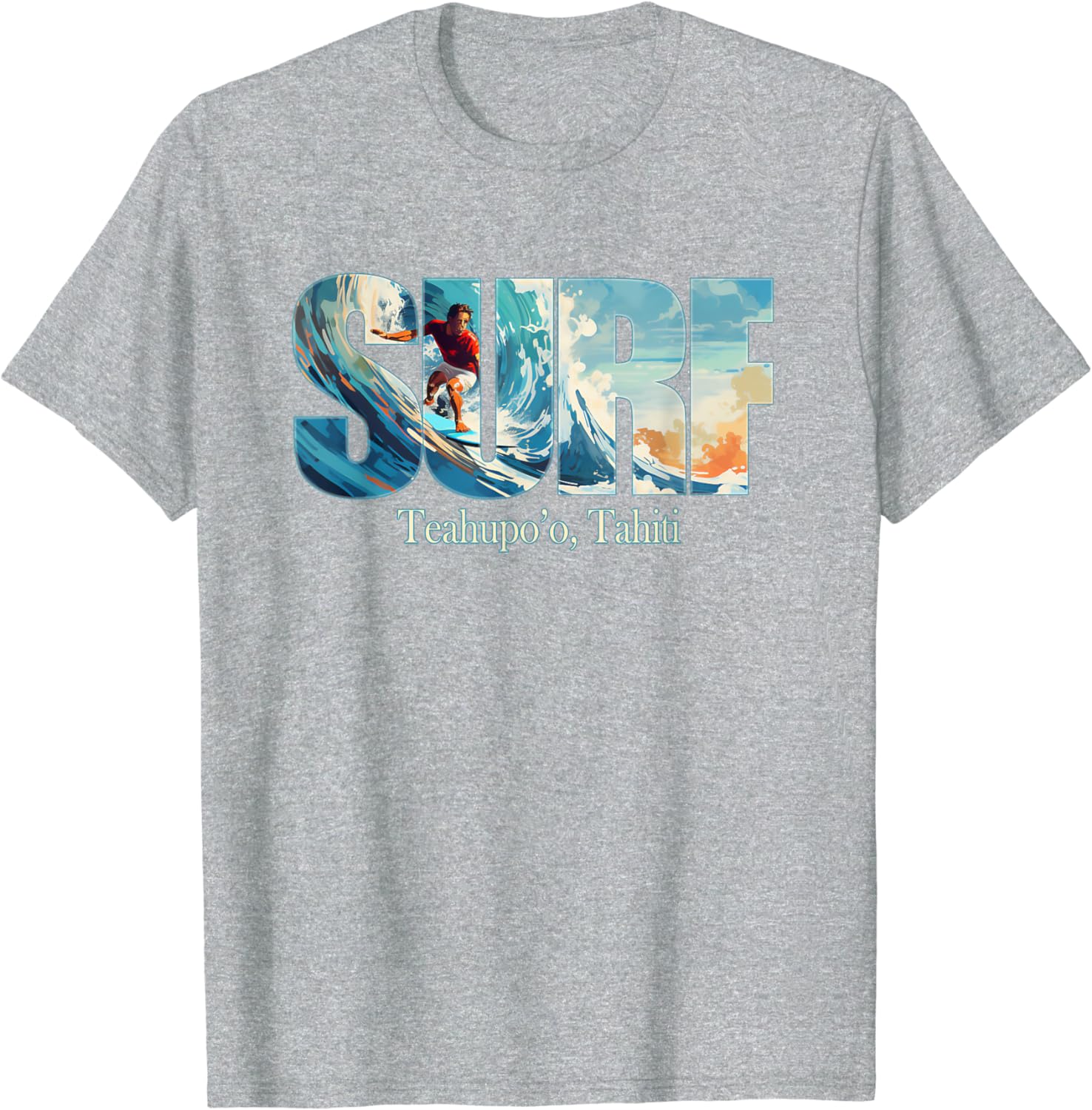 

Футболка для серфинга на пляже Теахупоо Таити для мужчин и женщин, для отдыха, путешествий, пляжных видов спорта, с коротким рукавом, оверсайз, с логотипом redtube 4XL