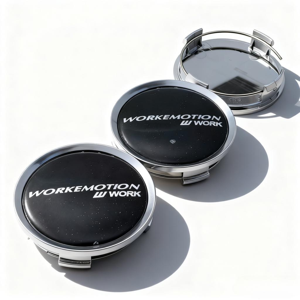 4pcs JDM W Work Emotion Logo Emblem Car Wheel Center Caps 74MM Clips 69MM Wheels Hub Dust Cap Rim Hubcaps Cover Car Accessories