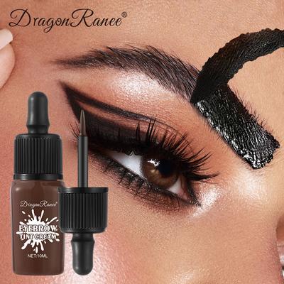 Gel per sopracciglia Peel Off Crema per occhi impermeabile a lunga durata Colorazione Colla per sopracciglia Tinta naturale Tatuaggio Trucco per sopracciglia ad asciugatura rapida