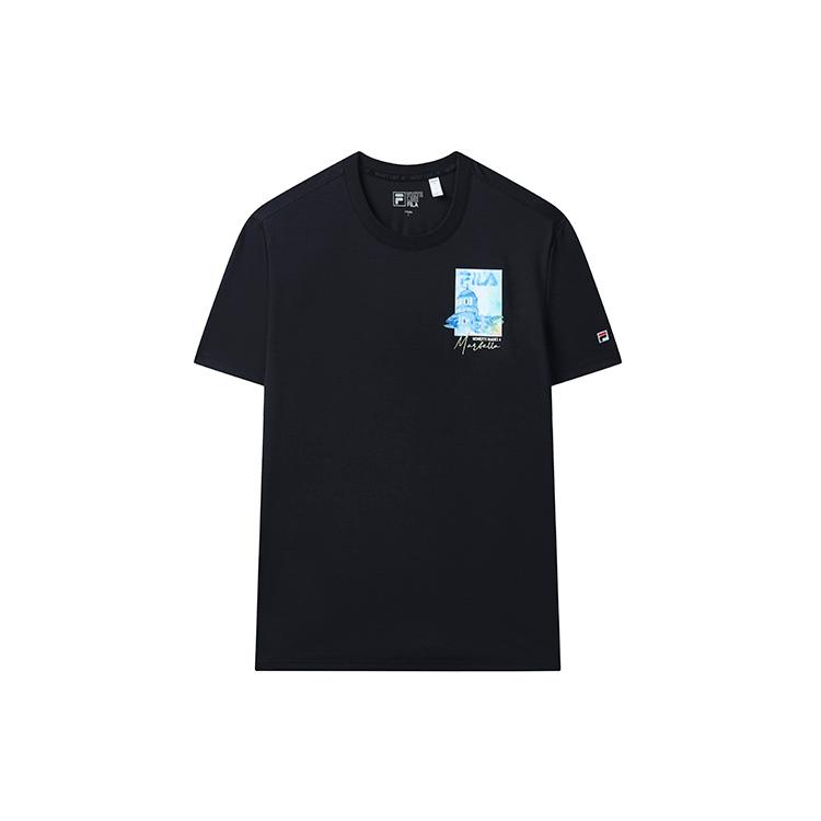 New FILA T Shirts Men's Legend Blue F11M328115F-NV