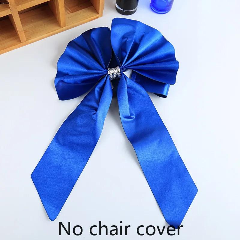 10pcs New Sashes Elastic Bow Tie Ready Made Chair Sashes Band For Wedding Party Hotel Banquet Event Decoration Wholesale
